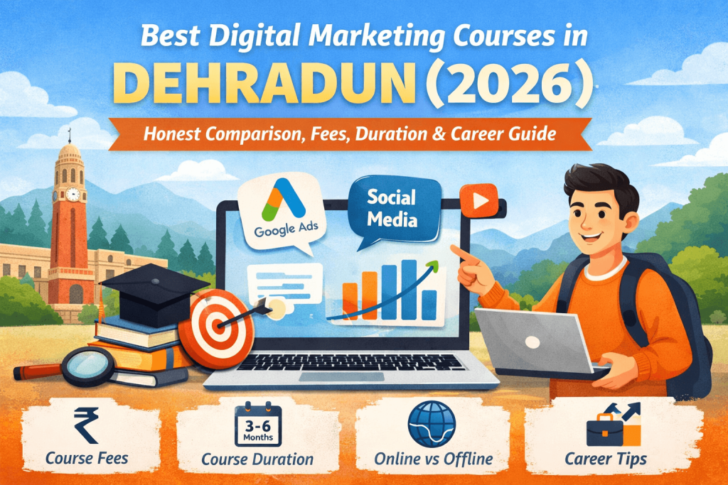 best digital marketing courses in Dehradun 2026.