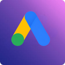 Google Ads logo representing online advertising and paid search campaigns.